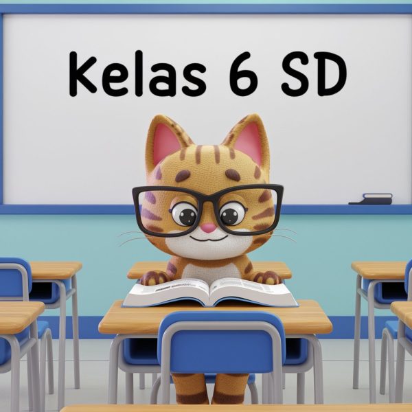 KELAS 6 PAKET (Bahasa Indonesia, Matematika, Bahasa Inggris)