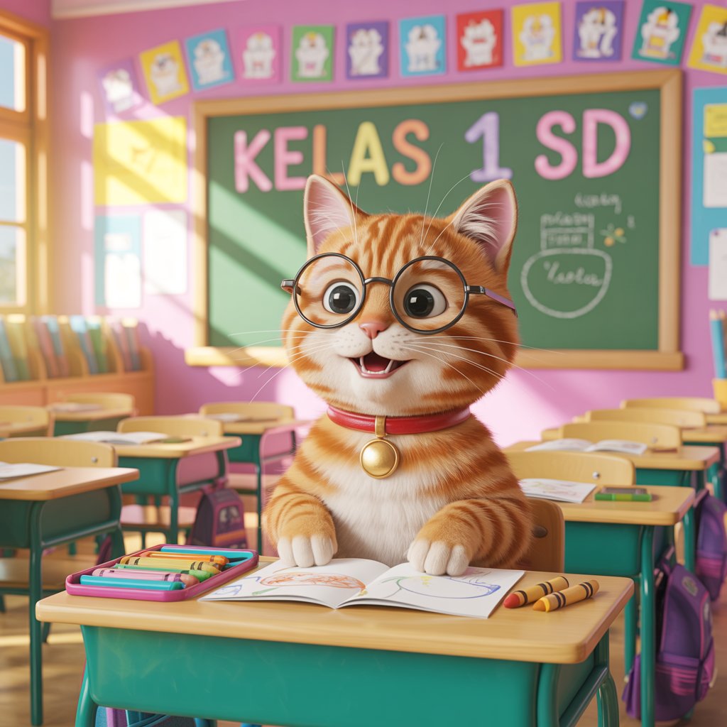 KELAS 1 PAKET (Bahasa Indonesia, Matematika, Bahasa Inggris)