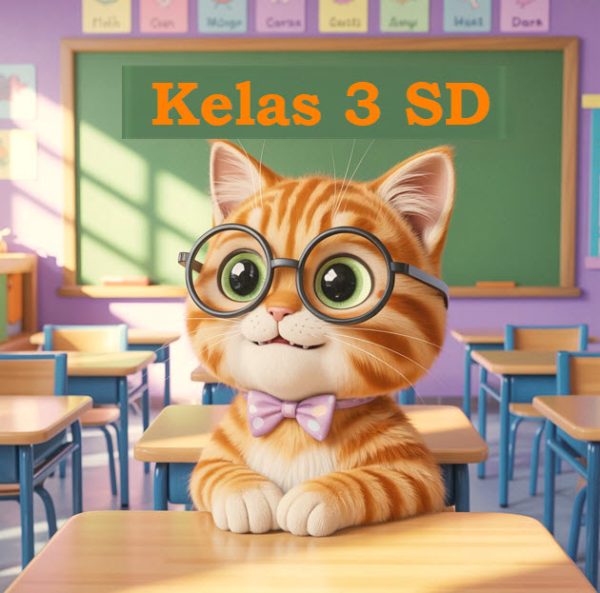KELAS 3 PAKET (Bahasa Indonesia, Matematika, Bahasa Inggris)